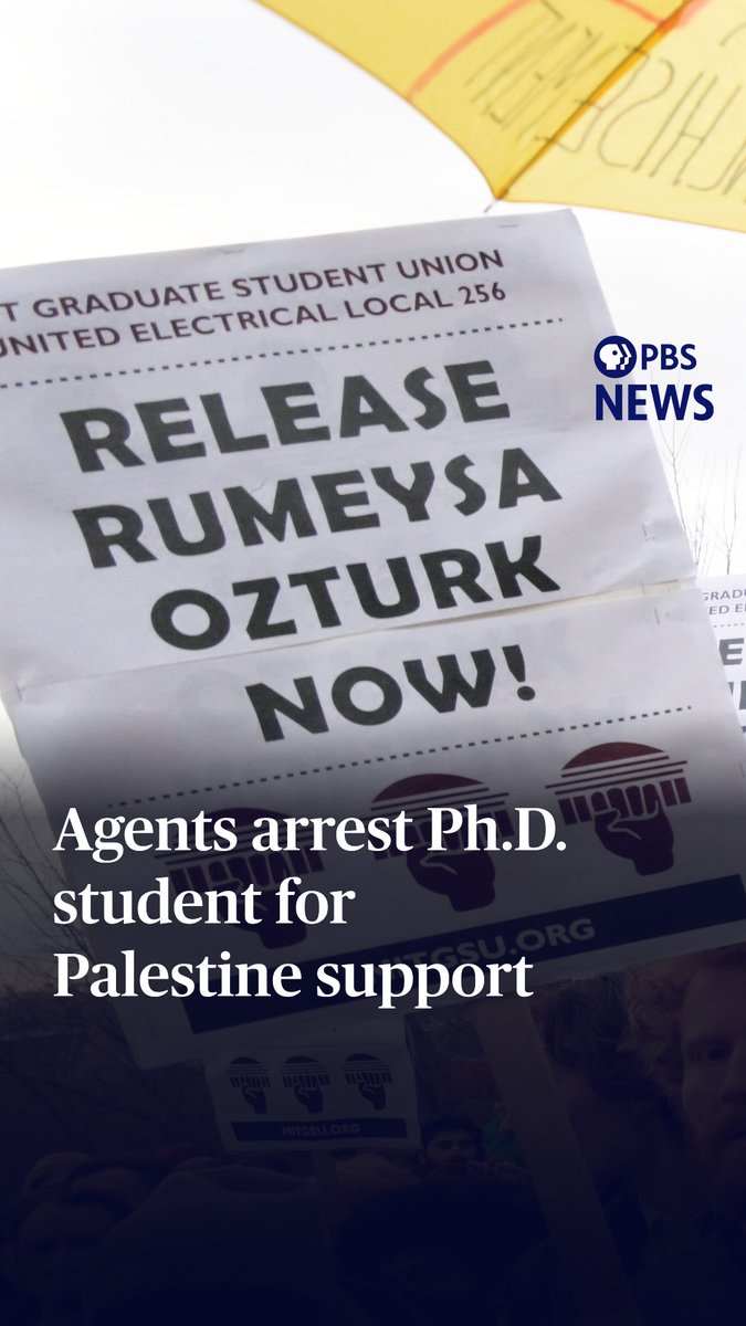 Federal authorities arrested a doctoral student from Turkey studying at Tufts University in Massachusetts earlier this week shortly after she departed from her off-campus home. Rumeysa Ozturk, 30, had a valid F-1 student visa, according to her attorney. A spokesperson from the U.S. Department of Homeland Security said federal officials detained Ozturk and revoked her visa for being “engaged in activities in support of Hamas, a foreign terrorist organization that relishes the killing of Americans.” The agency did not provide evidence that showed Ozturk supported Hamas. Ozturk’s friends and colleagues said she was not closely involved in on-campus protests last spring that supported Palestinian causes. She co-authored an op-ed in the student newspaper that urged the university to engage with students calling on Tufts to “acknowledge the Palestinian genocide, apologize for University President Sunil Kumar’s statements, disclose its investments and divest from companies with direct or indirect ties to Israel.” U.S. government lawyers said Thursday in a court filing that Ozturk was moved to a U.S. Immigration and Customs Enforcement detention center in Louisiana after a judge ordered her to be kept in Massachusetts. Read more: