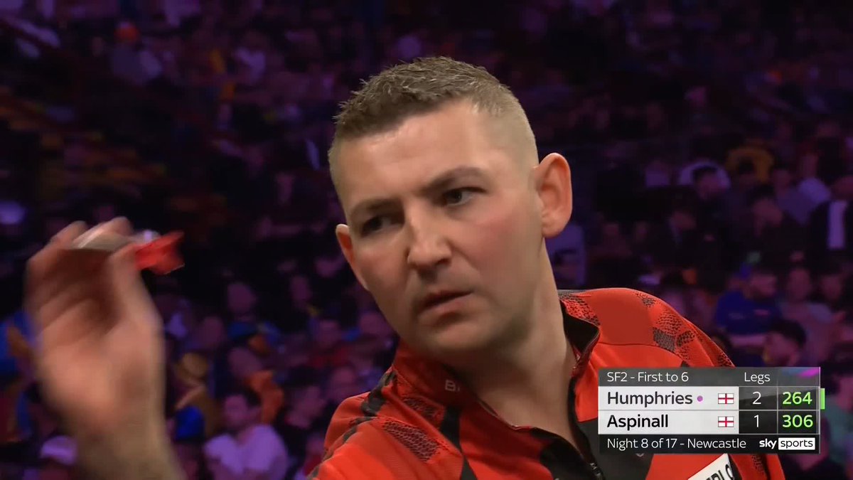 142 FROM ASPINALL!! A massive checkout to restore parity in this second Semi-Final! 📺 #PLDarts25