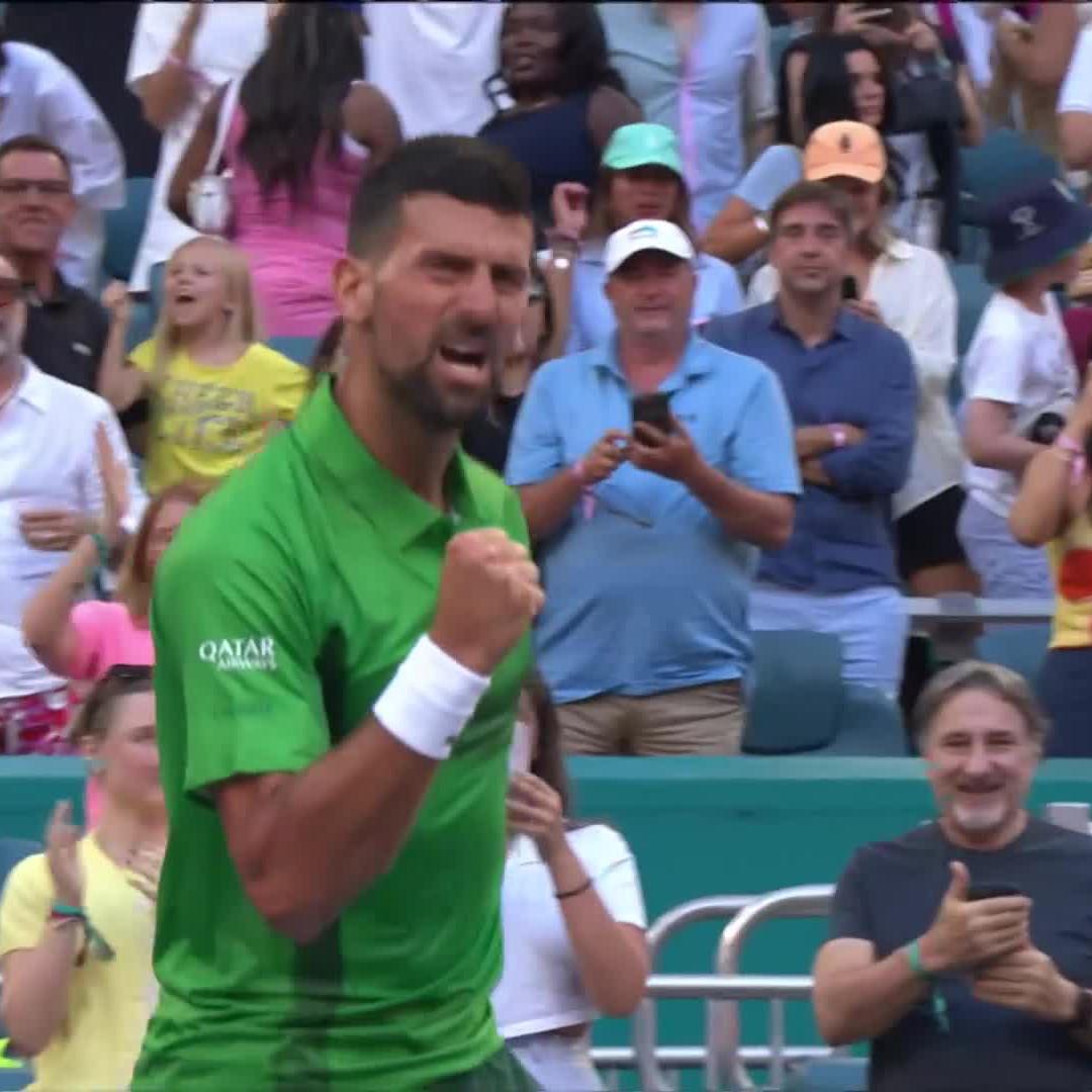 Novak Djokovic est à DEUX VICTOIRES du 100e titre en carrière. 🏆🇷🇸 Qui va l’arrêter ? 👀