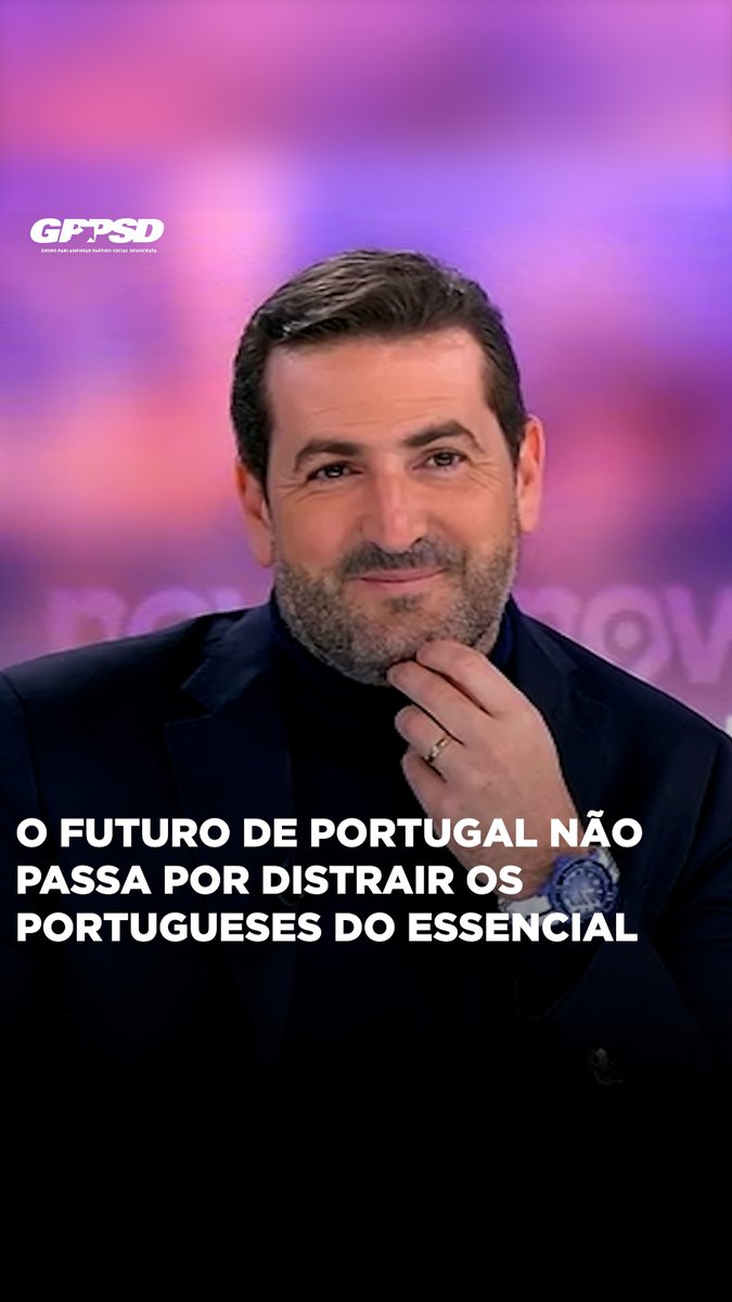 O futuro de Portugal não passa por distrair os Portugueses do essencial.