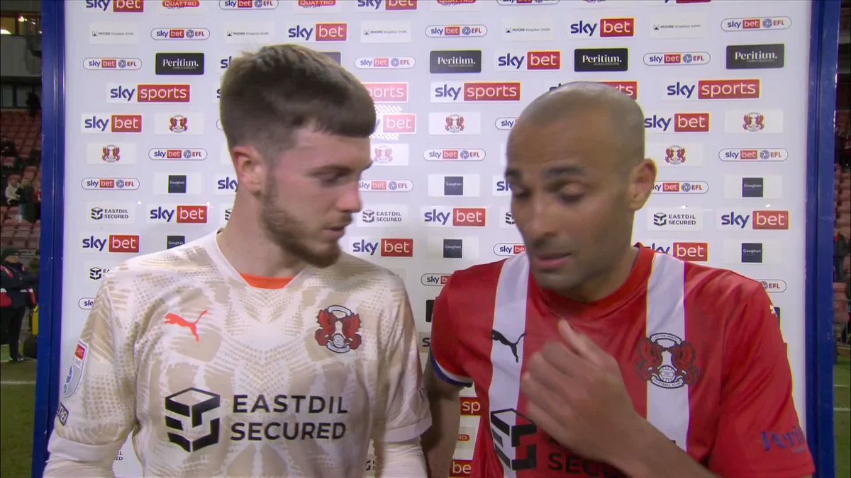 "We've got eight games to go - they're all must wins" 😤 Darren Pratley and Josh Keeley react after a big win against Stevenage 🔴