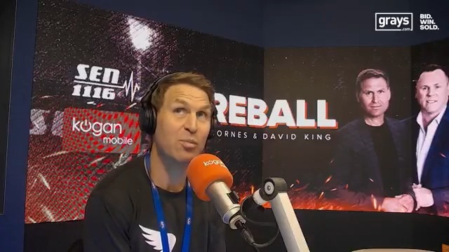 "I’m probably not going to cop it from an 83-game park footballer." 🔥 Kane wasn't letting Tom Sheridan's mid-week podcast sledge slide. 😅 SEN Breakfast | #AFL | Grays