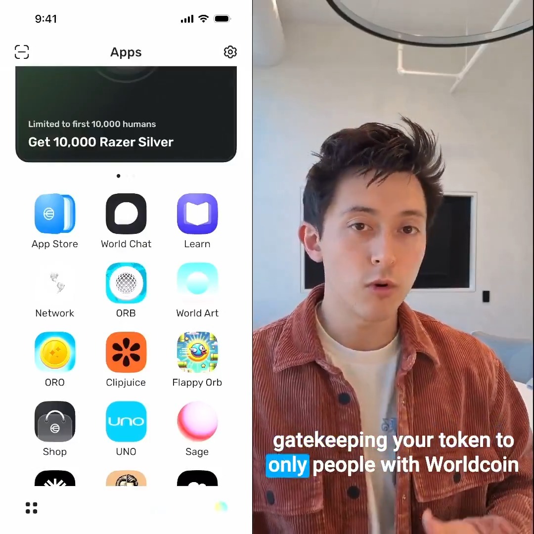 the World app has 10 million verified humans with funded wallets my rapid-fire thoughts on 5 different world miniapps + when and how app devs should launch inside the world app tap in ep 14 👁️
