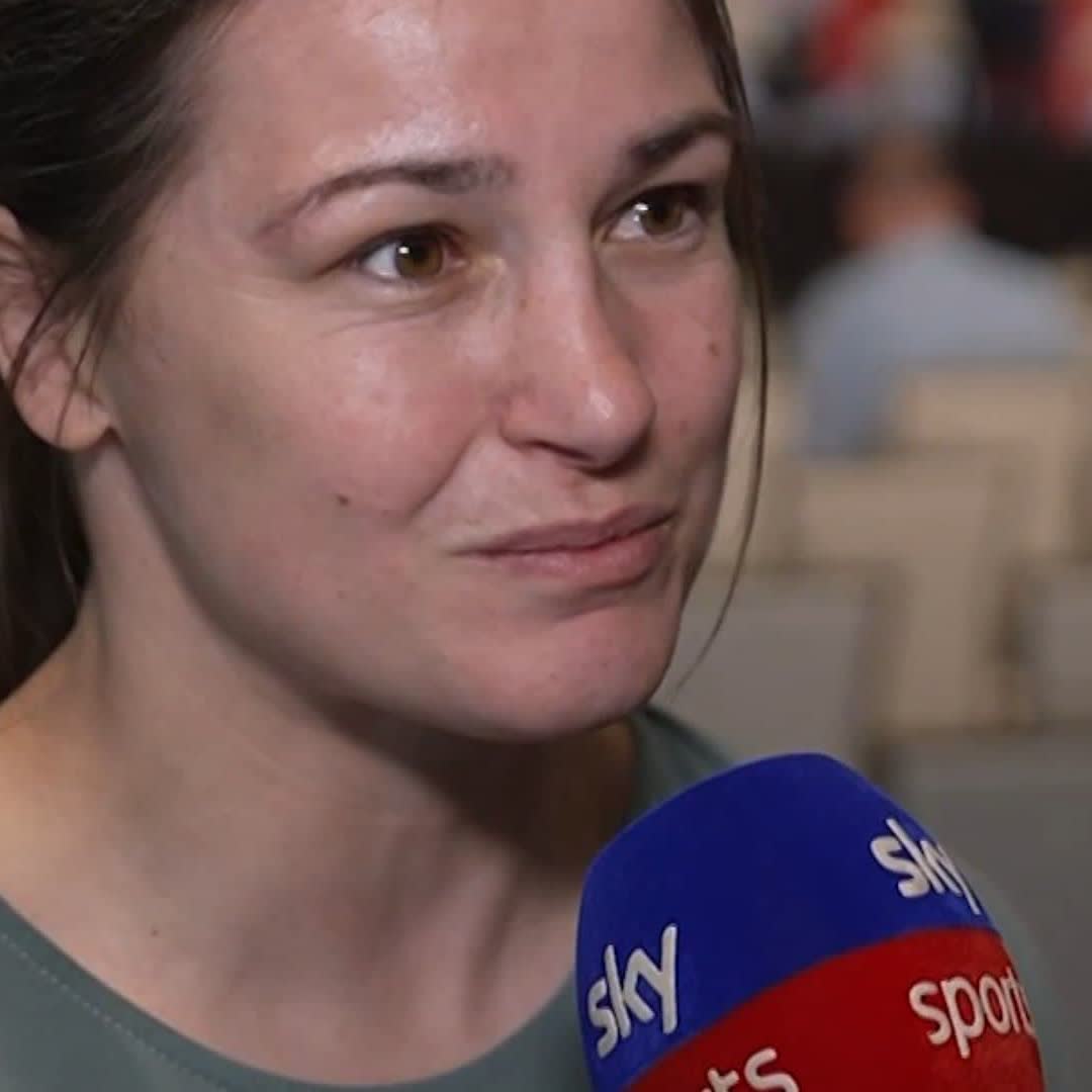 "When she's on form, nobody is going to beat her" Katie Taylor praises Sandy Ryan 💪