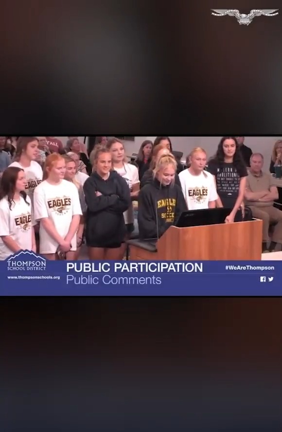WATCH: Brave Colorado high school soccer player speaks out against biological males in girls’ sports