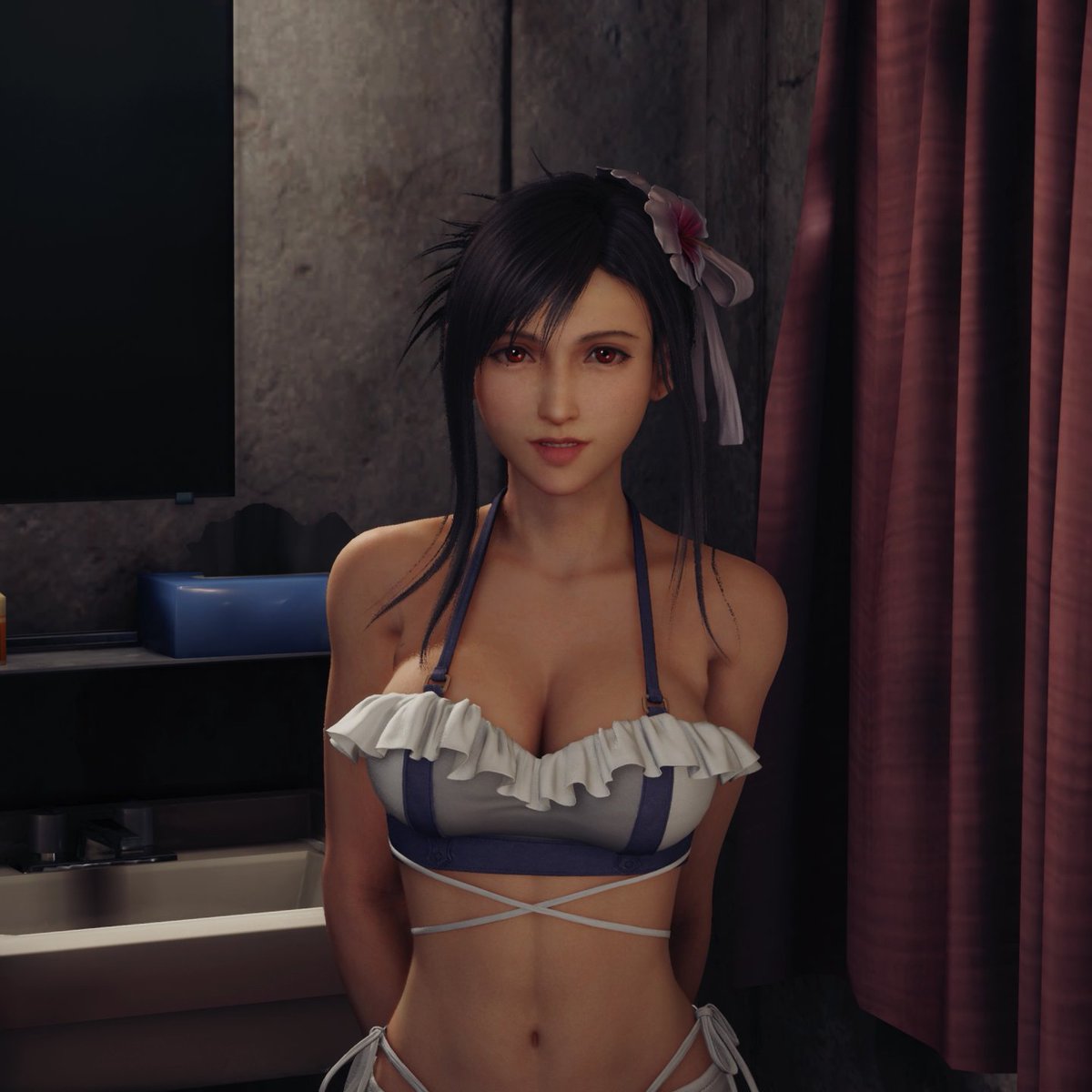 Shining Spirit Tifa (Cloud's POV)
