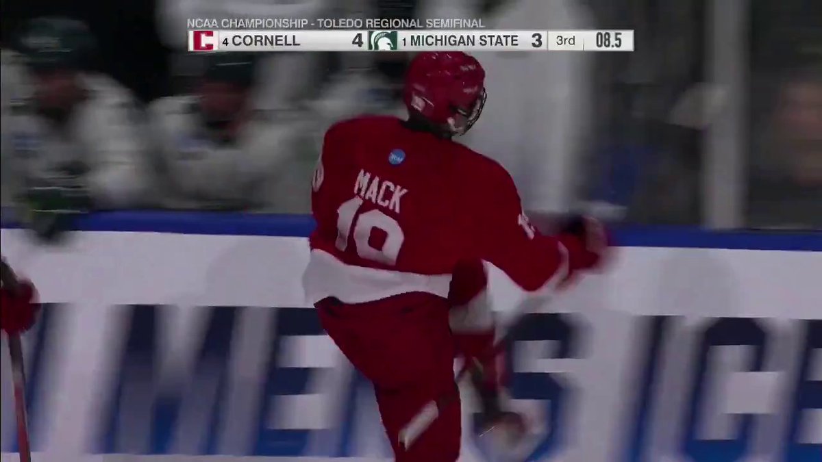 CORNELL UPSETS NO. 2 MICHIGAN ST. WITH 10 SECONDS LEFT 😱 They'll play Boston University in the second round 👀