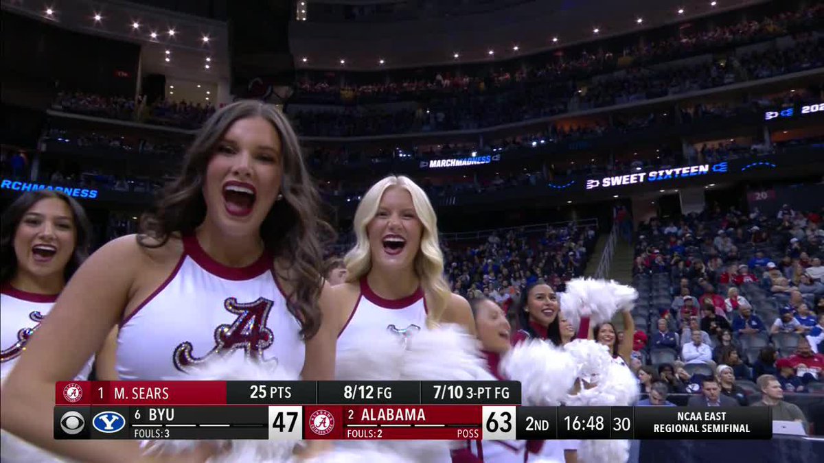 ALABAMA IS ROLLING 🔥 8-0 RUN FOR THE TIDE 🐘