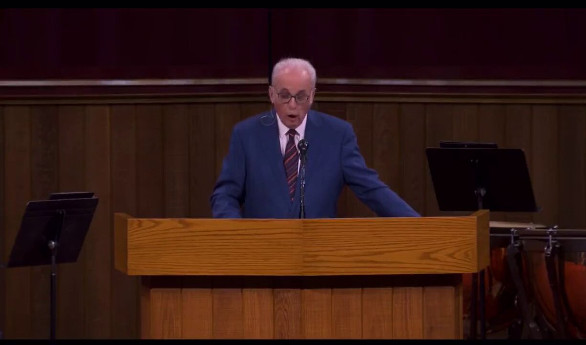 “Oh, guess what? We don’t win down here, we lose. You ready for that? Oh, you were a post-millennialist, you thought we were just going to go waltzing into the kingdom if you took over the world? No, we lose here – get it. It killed Jesus. It killed all the apostles. We’re all going to be persecuted. “If any man come after Me, let him” – what? – “deny himself.” Garbage of prosperity gospel. No, we don’t win down here. You ready for that? Just to clear the air, I love this clarity. We don’t win. We lose on this battlefield, but we win on the big one, the eternal one.” — John MacArthur