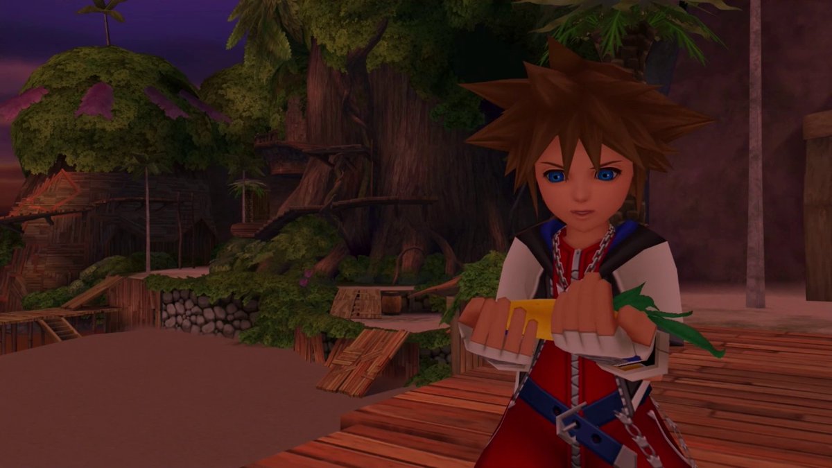 Today, we’re celebrating 23 years of Kingdom Hearts with a story! The paopu fruit has appeared since the first KH game. In the game, it’s said if two people share a paopu fruit, their destinies become intertwined. We asked director Tetsuya Nomura to tell us more. [1/3]