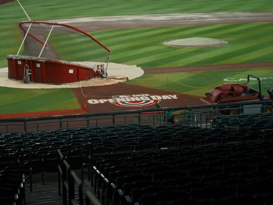 Our favorite season is baseball.