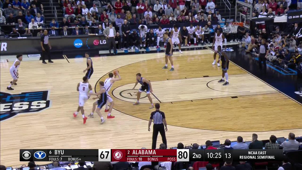 Fuck it, here’s every Bama three from tonight