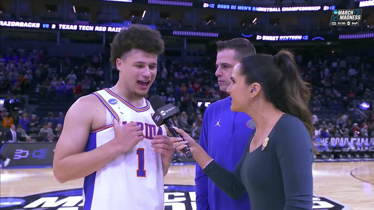 "I won't compare myself to Steph. I got a ways to go, but it's great to get that recognition." 🗣️ Walter Clayton Jr. after leading Florida Gators Men’s Basketball to the Elite 8