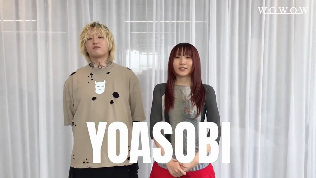 / #matsuri25LA 放送&配信まであと1日💨 \ #YOASOBI のコメントをお届け🎙️ 唯一無二のサウンドで国境を超える一体感をLAから発信✨ ⏰3/29(土)午後6:00~ WOWOWオンデマンドでご視聴の方は👇 終了後からアーカイブ配信あり #Ado #新しい学校のリーダーズ YOASOBI