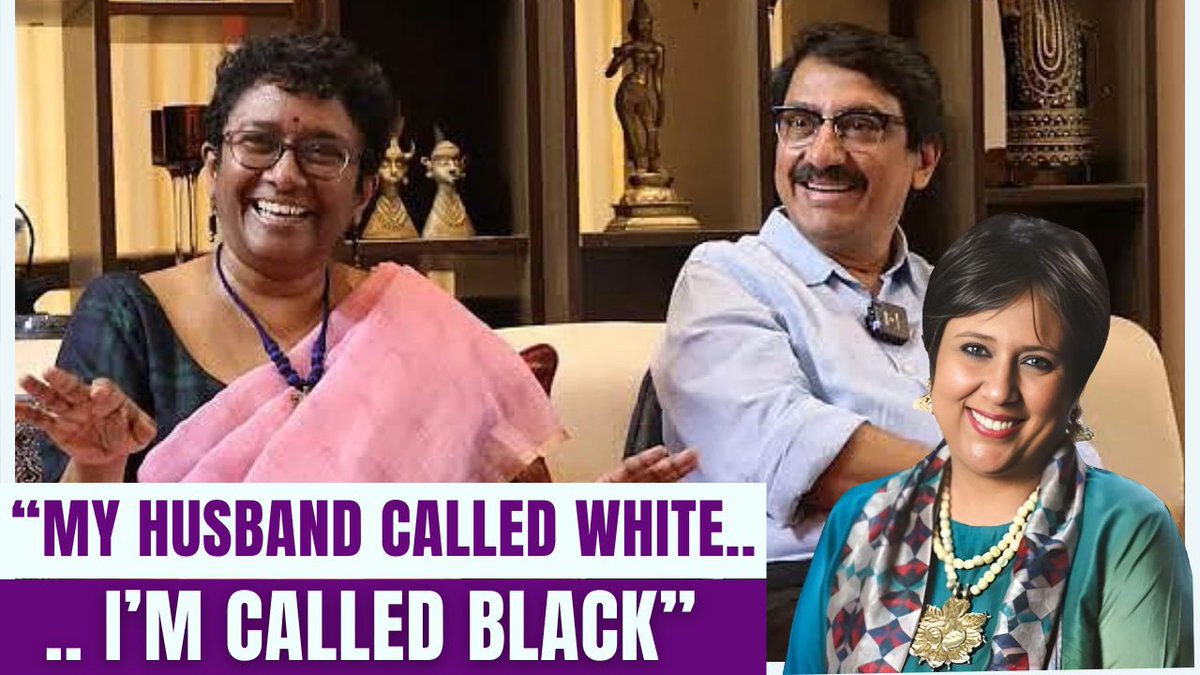 "I Will Own My Blackness"- Such a moving conversation with Kerala Chief Secretary Sarada Muraleedharan on being judged for her dark skin, the tipping point for her, when she was compared to her husband who was also her predecessor in the job ! In full here