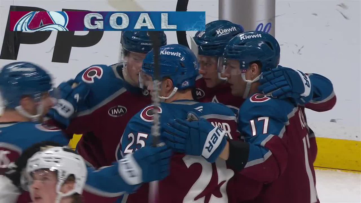 That move from Cale Makar??? That goal from Logan O'Connor??? Here for it. #GoAvsGo