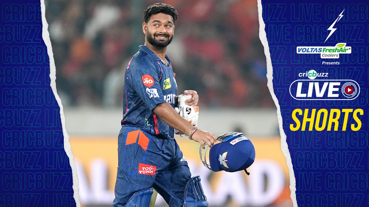 Where should Pant bat? @BhogleHarsha & Michael Vaughan answer, on Cricbuzz Live #IPL2025 #SRHvLSG My Voltas