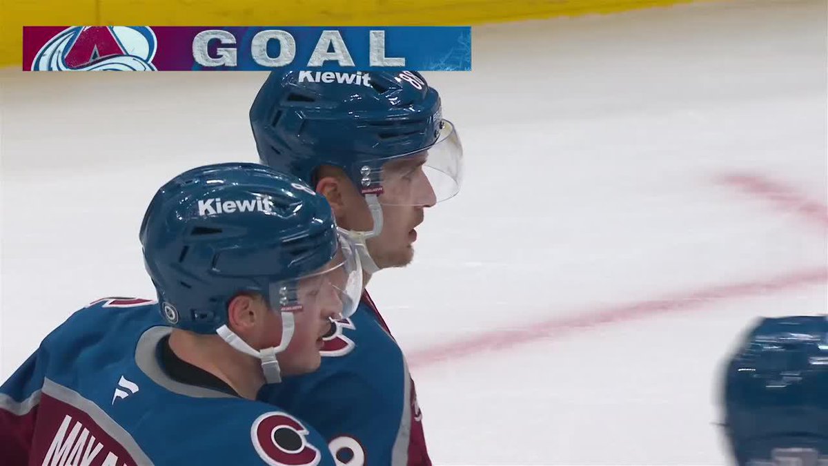 He was ready for that 🔥 #GoAvsGo