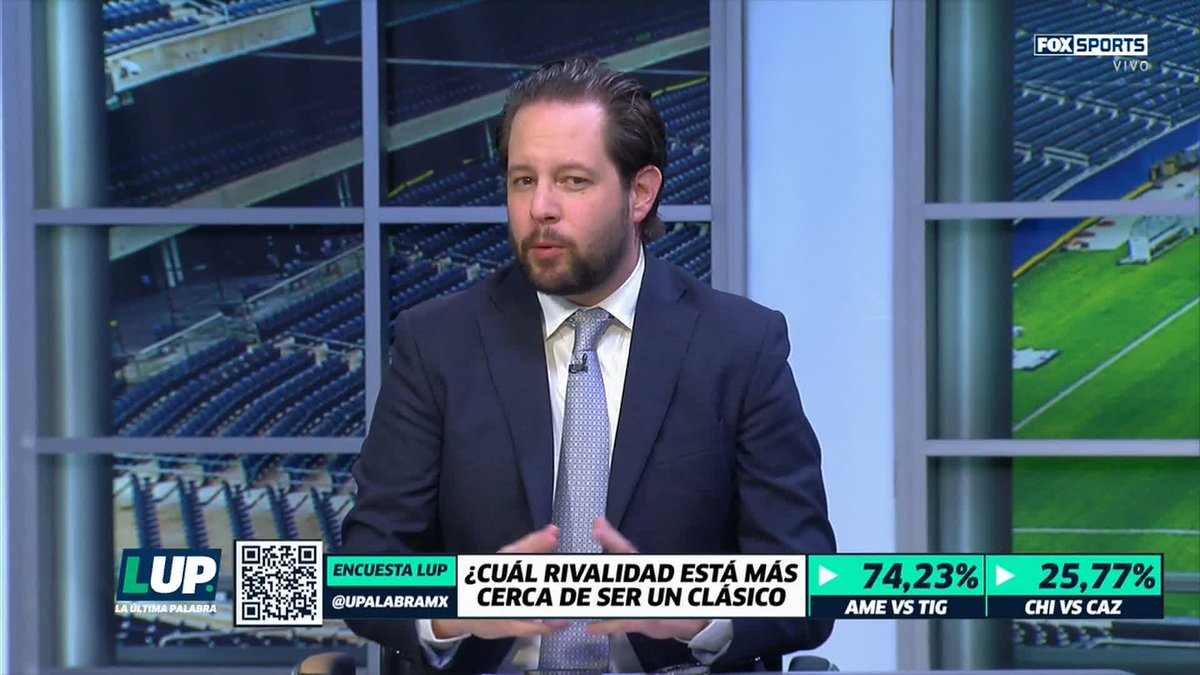 "AL AMERICANISTA COMO TAL LOS TIGRES NI LE VAN NI LE VIENEN" 🤷♂️ Raoul Ortiz 🐥 ve lejos que un América vs. Tigres sea un clásico y Rafael Marquez Lugo compartió la idea "FUERA DE MONTERREY NO HAY INTERÉS (POR RAYADOS Y TIGRES)" 😶 #LUP