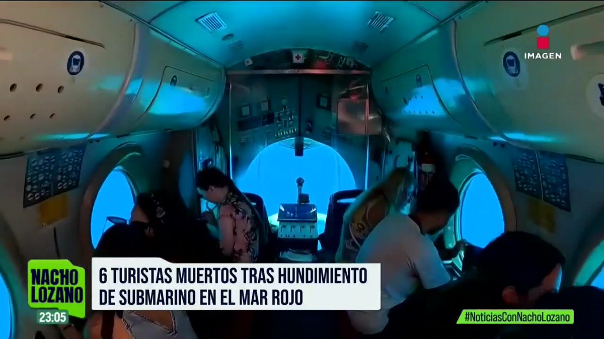 Al menos 6 personas murieron y varias más resultaron heridas tras el hundimiento de un submarino turístico en el #MarRojo, frente a las costas de #Hurgada, en #Egipto. El sumergible realizaba una excursión para observar arrecifes de coral cuando ocurrió el accidente.