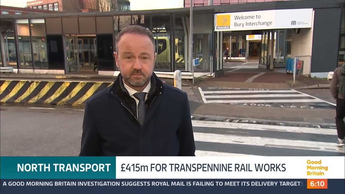 The Prime Minister is promising people in Northern England will no longer be held back by a poor transport system. He'll set out plans today to invest around £2 billion in improving rail and bus services in the north, and maintaining roads. @swainitv has the latest.