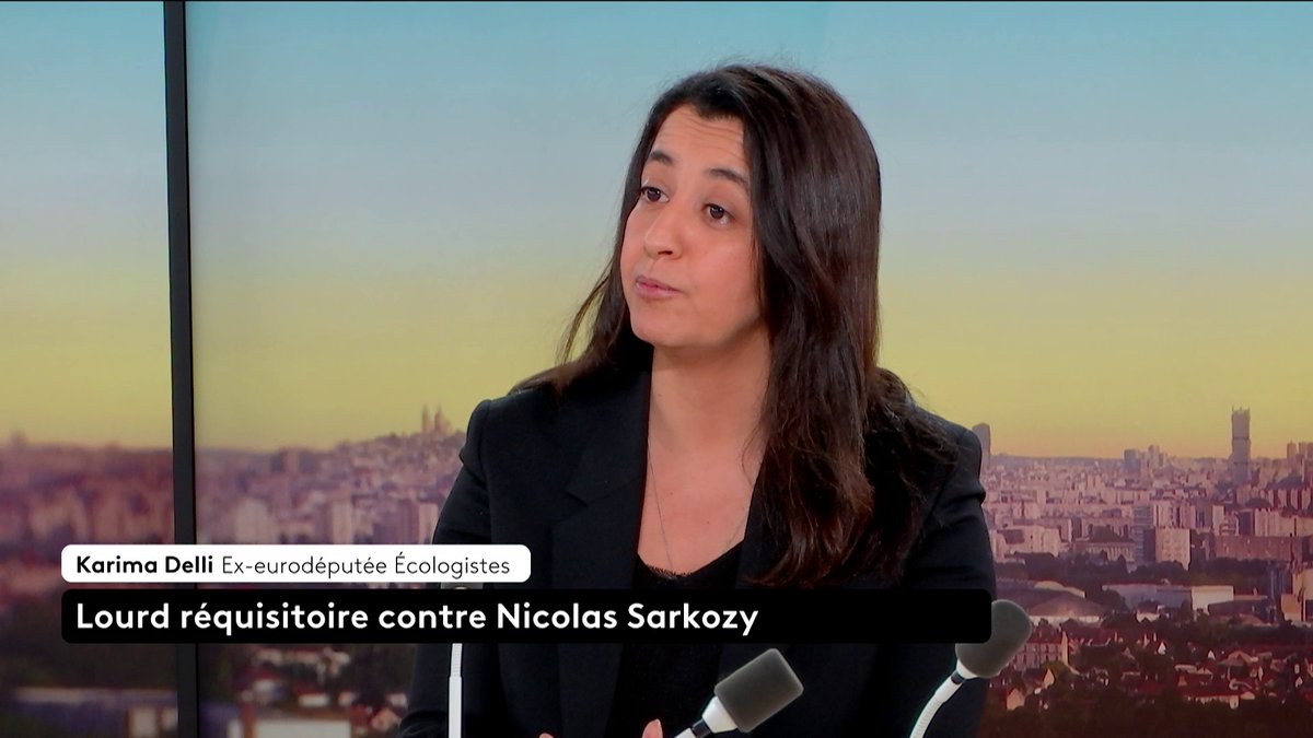 🔴🗣 "La droite et l'extrême droite sont sévères avec les petits gens, mais ils sont cléments avec les puissants" Karima Delli, ex-eurodéputée Écologistes et candidate au congrès des Écologistes, revient sur le réquisitoire rendu hier à l'encontre de Nicolas Sarkozy, dans l'affaire des financements libyens. 📺#franceinfo #canal27