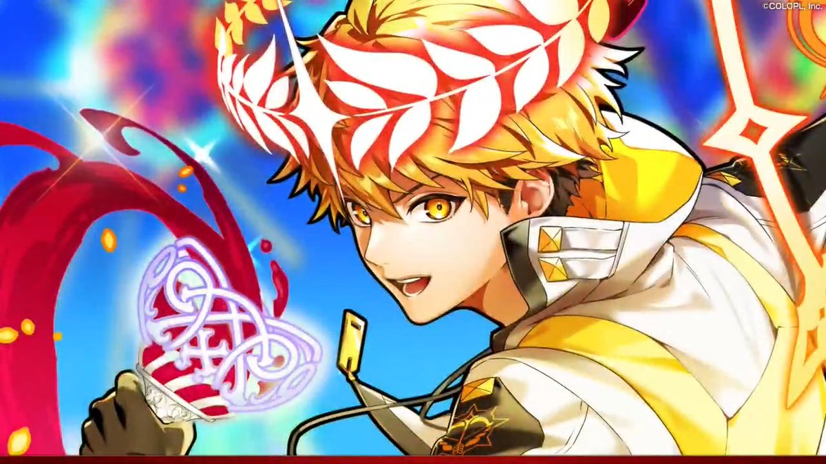 ✨Glorious Memorial Ⅱ✨ 登場精霊を動画で紹介(3/4) 「アポロンⅥ」(CV:#保志総一朗) 光明神アポロンの力を操るヒーロー。 規律を重んじ市民を愛するその性情から、ヒーローの中のヒーローと呼ばれる。 #黒ウィズ #黒ウィズ12周年
