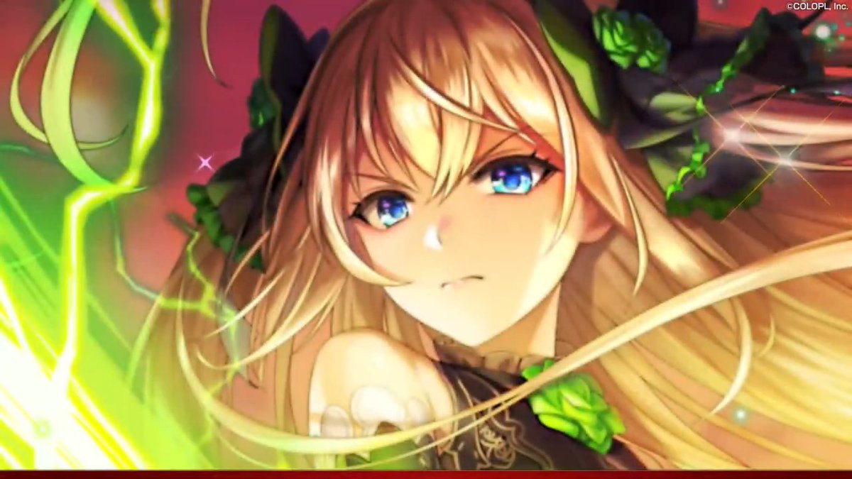 ✨Glorious Memorial Ⅱ✨ 登場精霊を動画で紹介(4/4) 「サンセット＝リフィル」(CV:#小清水亜美) 夢と現実の狭間にある都市で暮らす魔道士の少女。 〈秘儀糸〉を操り、この世界では失われたはずの魔法を使いこなす。 クールでストイックな性格だが、戦闘においては、苛烈な闘志をむき出しにする。