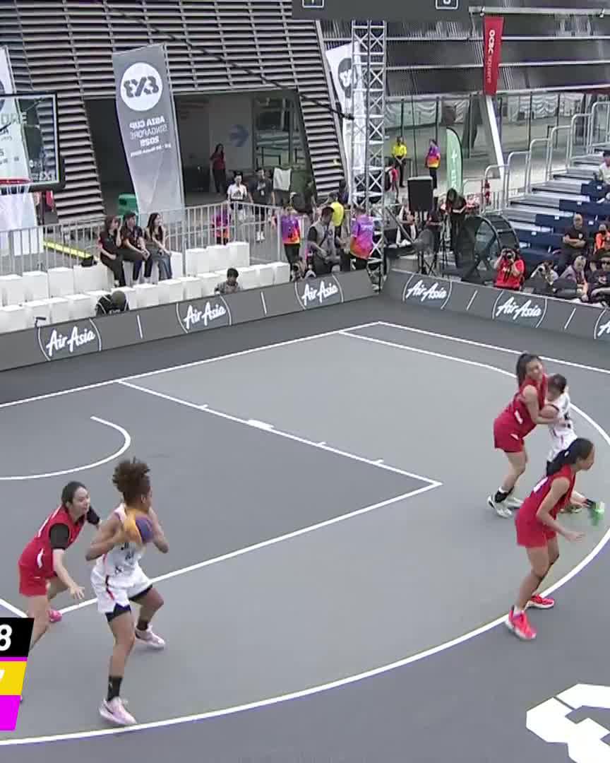 🇯🇵 Japan secures a solid win against 🇸🇬 Singapore! #3x3Asia