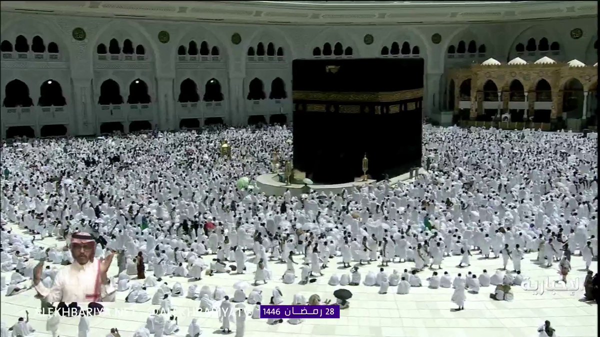 خطيب المسجد الحرام : راقبوا قلوبكم في ختام #رمضان .. فإن وجدتم حنينا للطاعة ؛ فاحمدوا الله فإنها من علامات القبول .. وإن وجدتم فتورا وغفلة ؛ فاحزنوا على أنفسكم وحاسبوها قبل أن تحاسبوا . -
