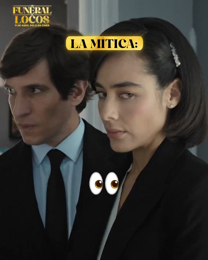 Mira disimuladamente. Automáticamente YO: 👀👀👀👀 #UnFuneralDeLocos, exclusivamente en cines 11 de abril.