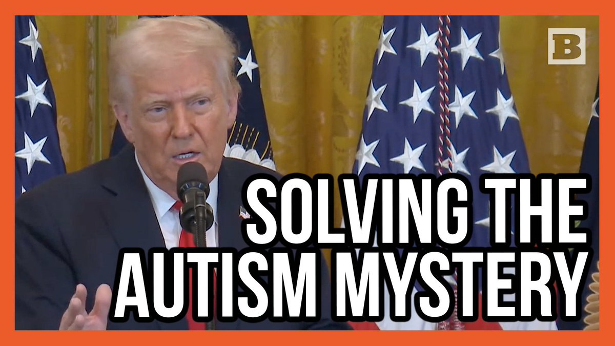 "There's something out there and we're going to find it," President Trump said of the massive recent spike in the rate of babies born with autism.