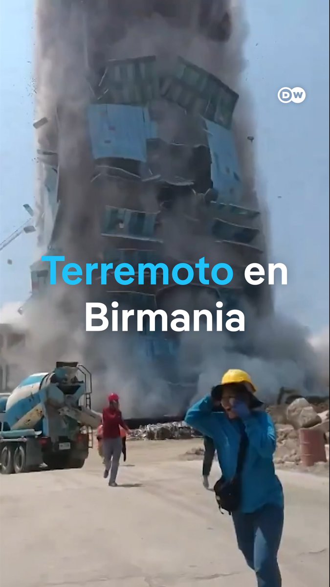 El potente sismo que golpeó a #Birmania también afectó a #Tailandia El #terremoto se registró el viernes al mediodía en Birmania. El epicentro se situó a una distancia de 17 km de Mandalay. Según autoridades de EE. UU., el sismo alcanzó una magnitud de 7,7. #DWNoticias /jam