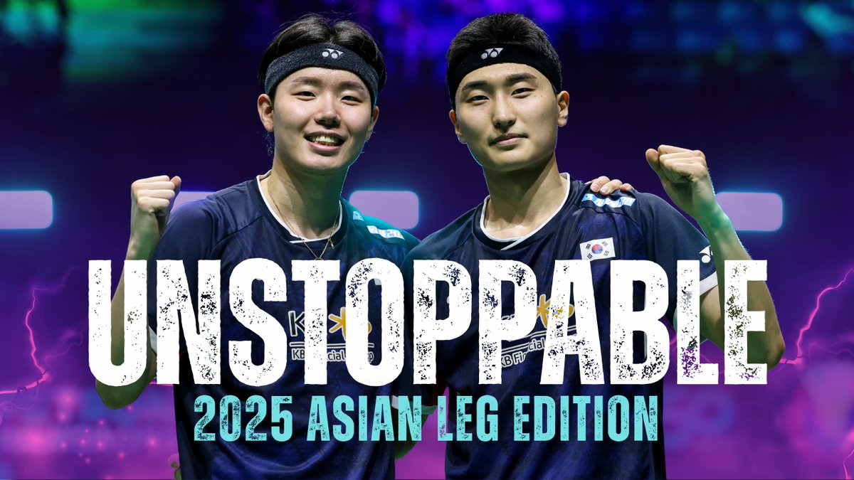Kim Won Ho and Seo Seung Jae 🇰🇷 dominated the 2️⃣0️⃣2️⃣5️⃣ #BWFWorldTour Asian leg. 🔥