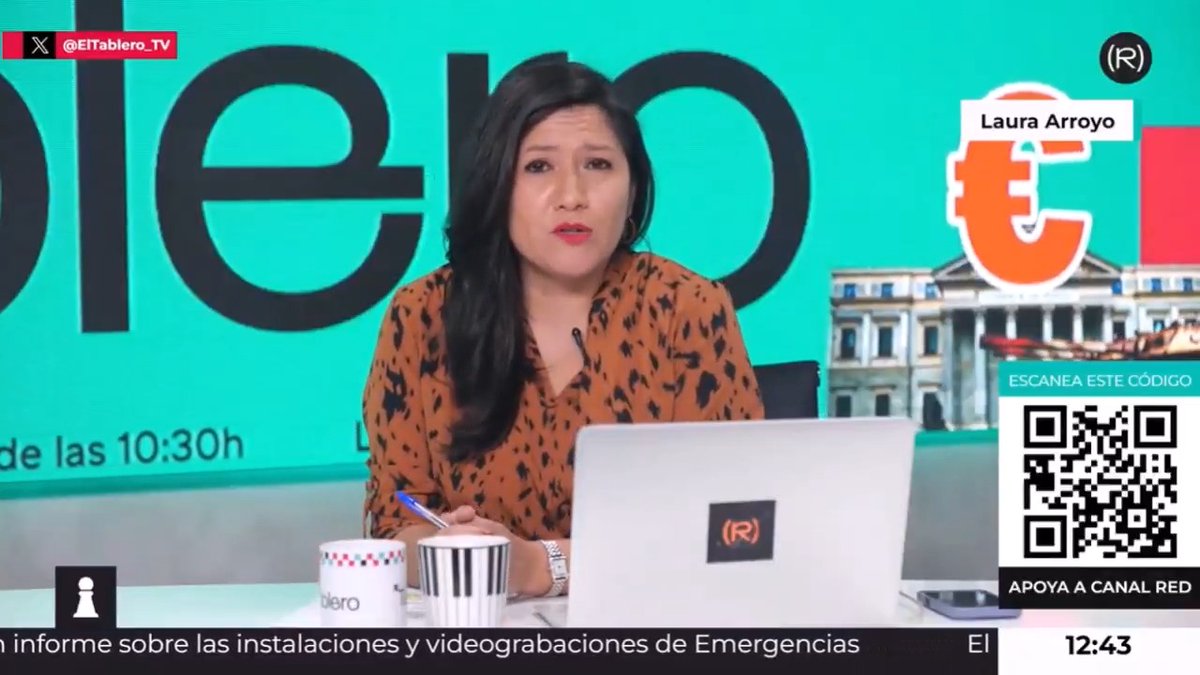 "No es un pedido idealista, no es ingenuidad, no es ignorancia: es experiencia práctica que llevamos sobre nuestra piel lo que nos lleva a decir que la guerra no es el camino" El cierre de Laura Arroyo en El Tablero 👇🏾 📺