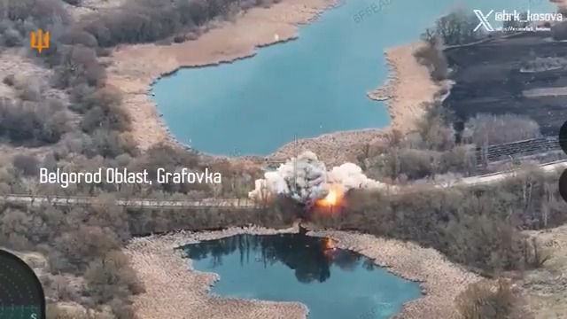UKRAYNA HAVA KUVVETLERİ Ukrayna Hava Kuvvetleri, Rusya'nın Belgorod Oblastı'ndaki iki köprüyü imha etti. Kalite 1080p #Ukrayna #Belgorod