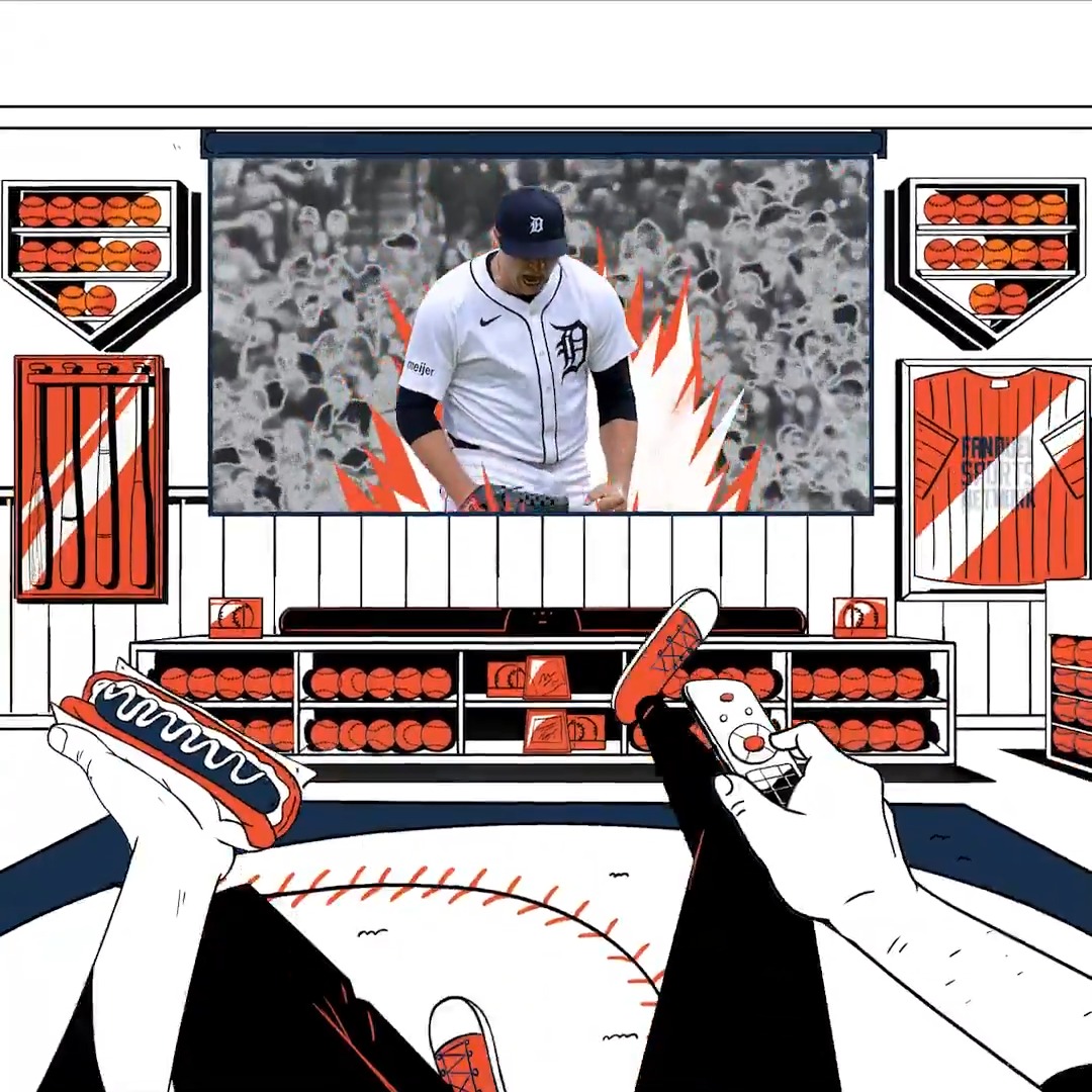 🎶 Take me out to my TV… 🎶 The @Tigers are back on FanDuel Sports Network. ⚾🔥 You know it’s true because we made a song and everything. #RepDetroit