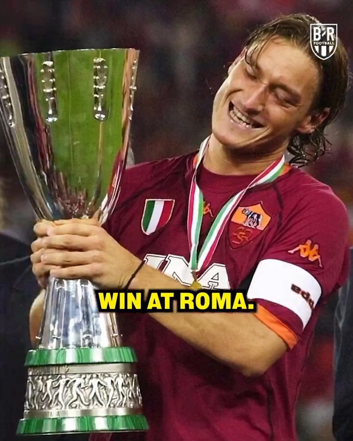 Francesco Totti and Roma was the ultimate example of loyalty ๐ (w/ Lyรฉs, Kam #8๐)