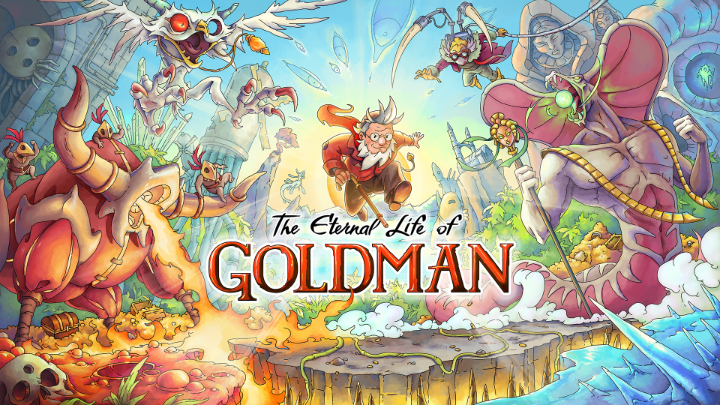 Explore a vast hand-drawn world and defeat a mysterious Deity in The Eternal Life of Goldman, coming to #NintendoSwitch this holiday season! #NintendoDirect