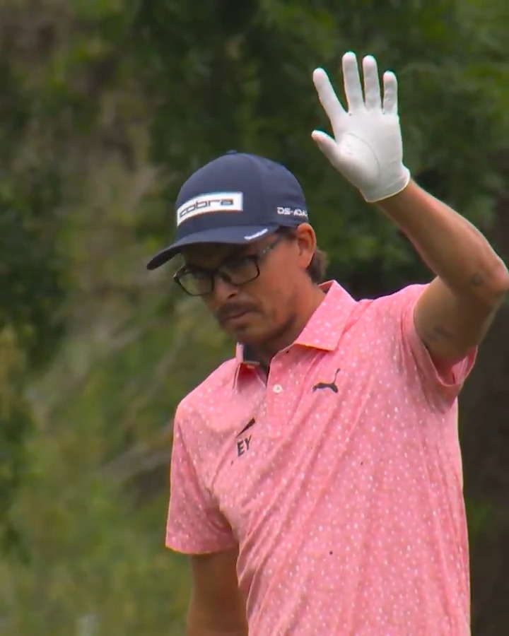 🚨🦅⛳️ #EAGLE FROM 180 — Rickie Fowler holes out for a 2 from the fairway at 14! RICKIELEGION