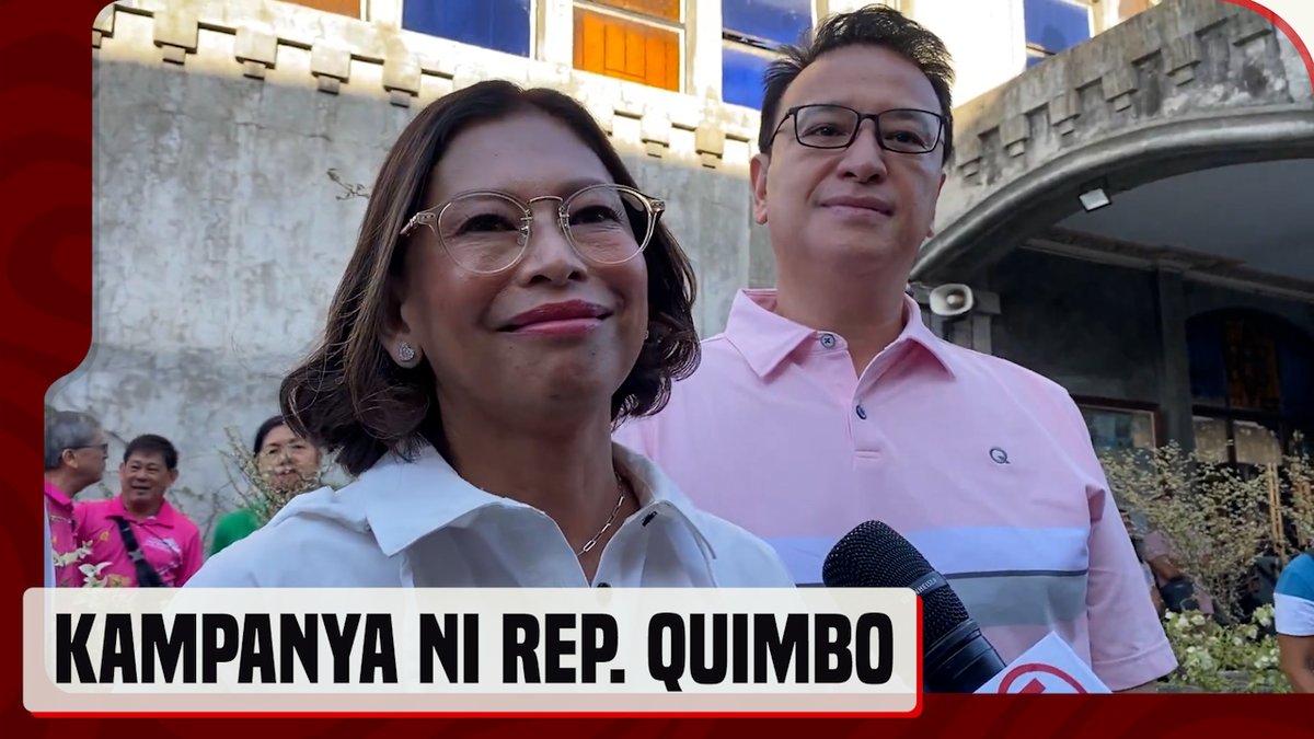 Sinimulan ni Marikina City mayoral candidate Stella Quimbo ang kaniyang kampanya ngayong Biyernes, March 28 kasama si Sen. Koko Pimentel, na tumatakbo namang 1st District representative, at Miro Quimbo, na kakandidatong 2nd District representative. #BilangPilipino2025 #News5
