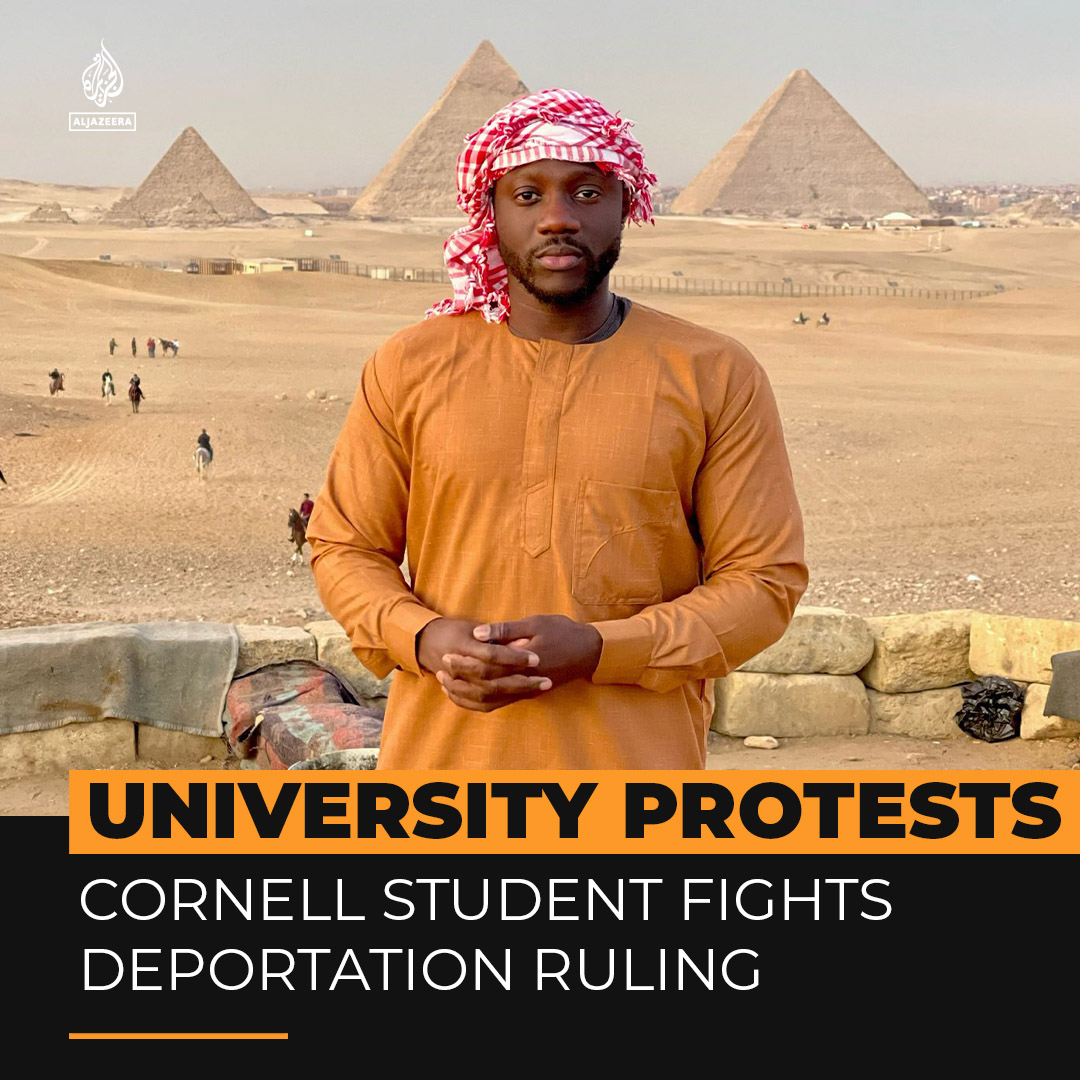 Cornell University PhD student Momodou Taal is facing potential deportation from the US after launching a legal case against President Donald Trump’s executive order aimed at foreign students accused of “antisemitism”.