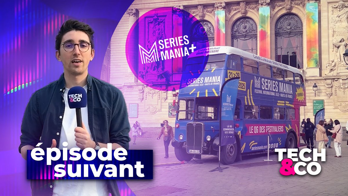 ▶️ Épisode Suivant Cette semaine, direction Lille pour le SERIES MANIA, à la découverte des séries françaises qui s'exportent dans le monde entier 📺 À retrouver: Sur @techandco: Sur Youtube: En podcast: