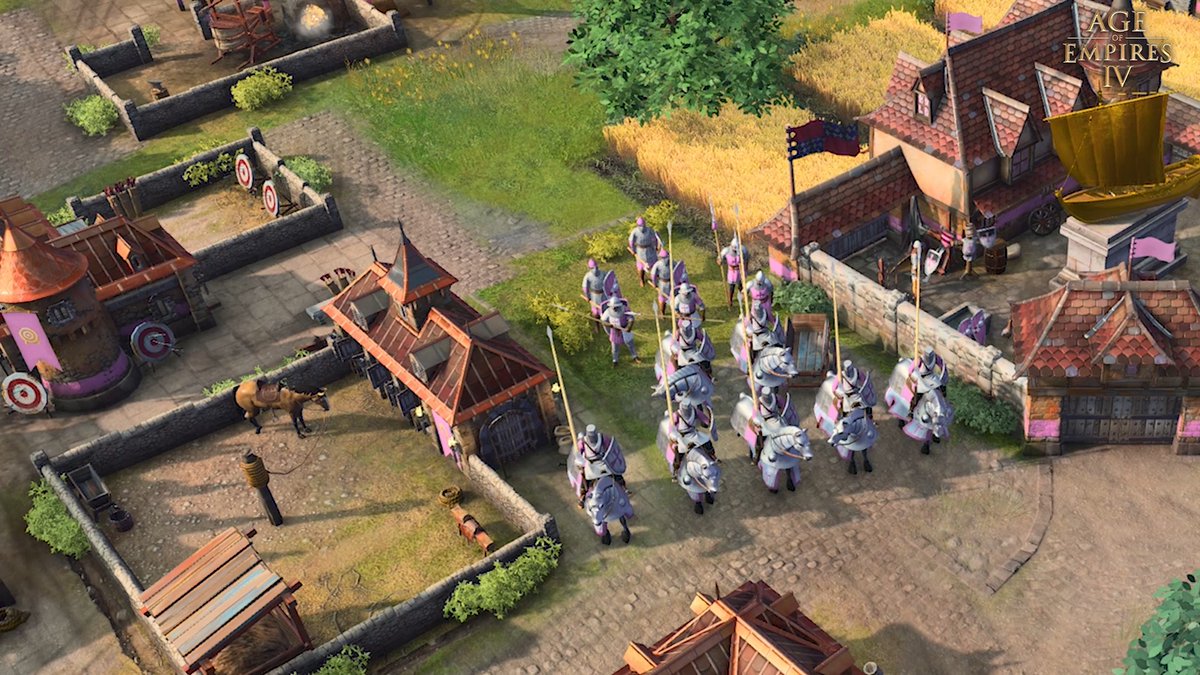 To arms, Brothers! The Templar Brother is expensive but worth every bit! This armored cavalry unit has high damage and melee armor. With their skills, they become very effective against melee units.