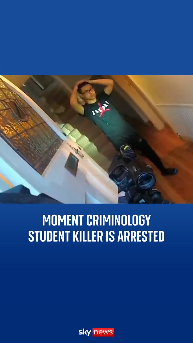 A criminology student who murdered one woman and attempted to murder another on a beach in Bournemouth has been jailed for life, with a minimum term of 39 years. Watch the moment he was arrested⬇️