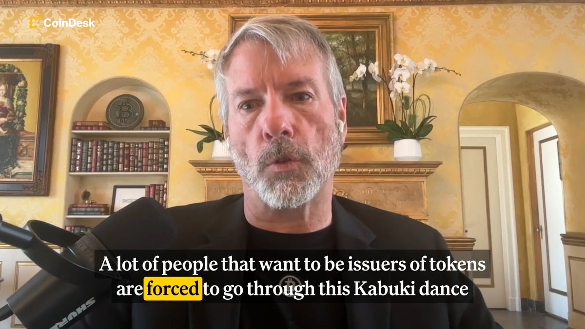 🔓 Digital tokens will help entrepreneurs cheaply unlock global money. Michael Saylor⚡️ explains how this new asset class will work. Thank you Uniswap Labs 🦄, sponsor of CoinDesk New Media Network 🦄