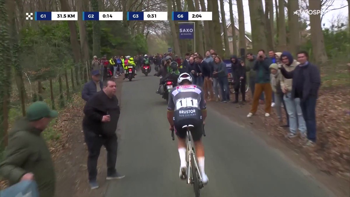๐ด๐ง๐ช | Het was weer eens raak, op de Karnemelkbeekstraat dit keer: een zogenaamde fan spuugt naar Van der Poel... ๐คฌ๐คฌ ๐บ Stream koers op HBO Max