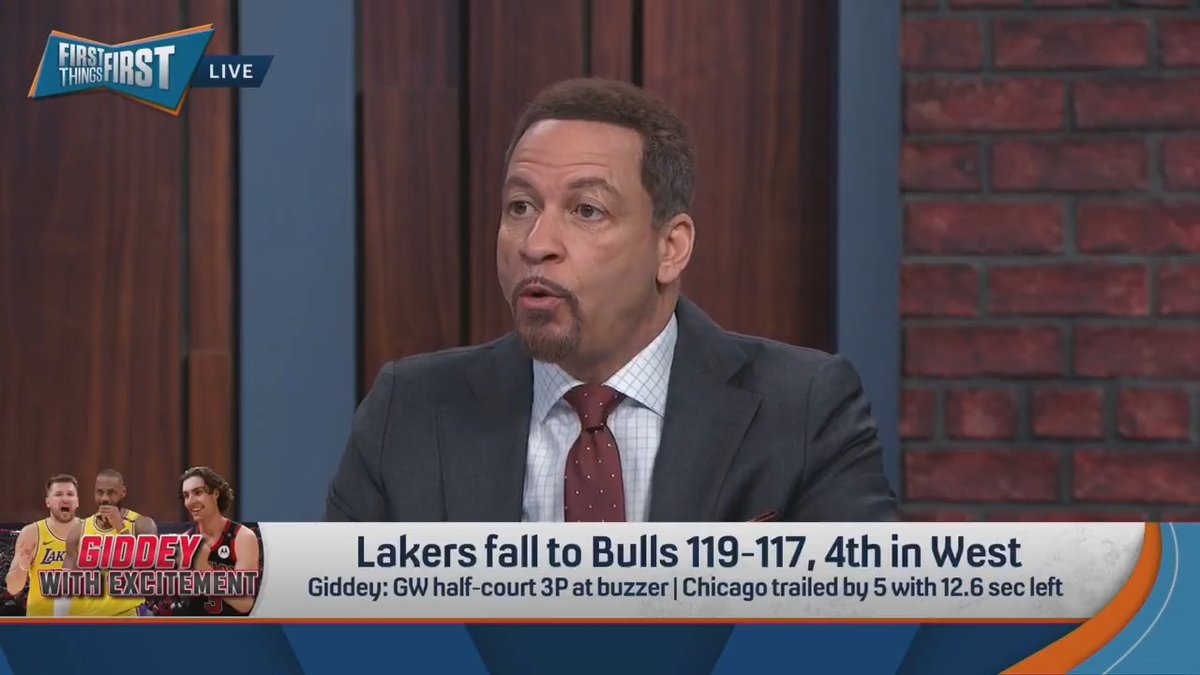 “LeBron showed all his greatness at the end of that Indiana game… And then a day later, everything was the opposite.” Chris Broussard reacts to Bulls-Lakers: