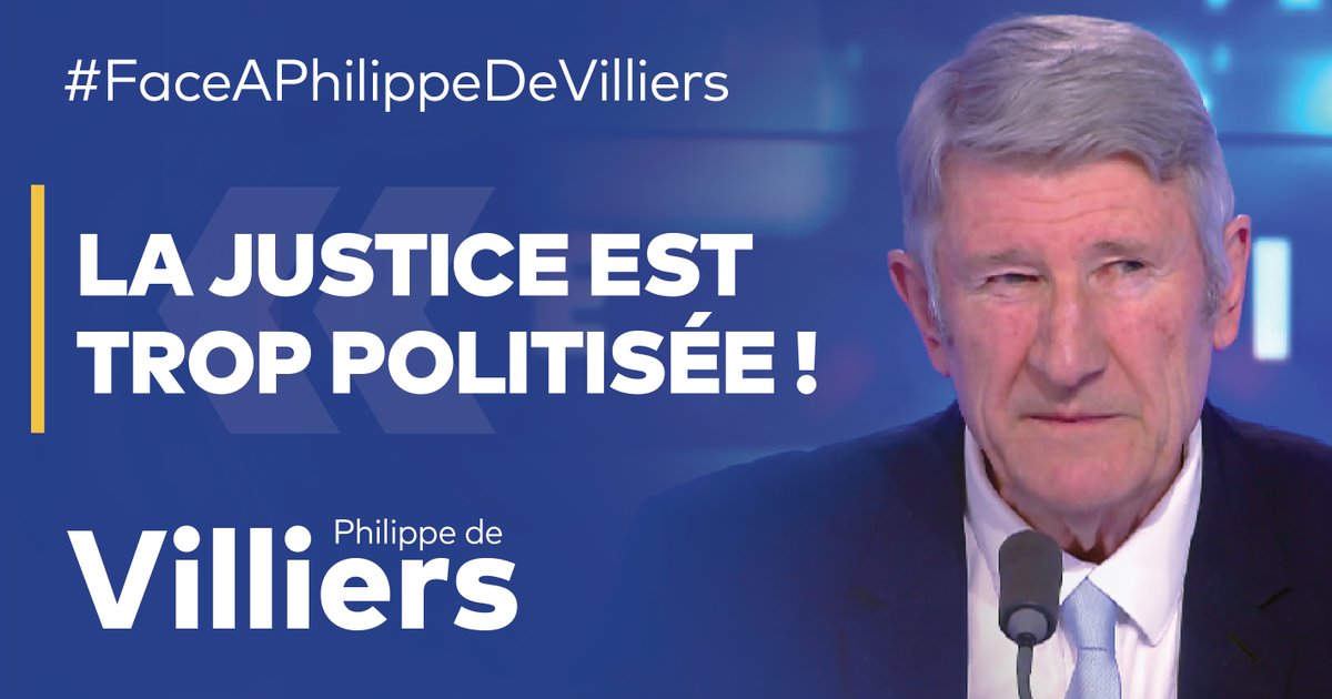 đïžLa parole publique, si elle se heurte au narratif officiel, peut vous conduire en prison. La justice est devenue idĂ©ologique ; elle s'accorde mĂȘme le droit de choisir les candidats Ă l'Ă©lection prĂ©sidentielle, surtout lorsqu'ils sont de droite ! đEmission complĂšte : #FaceAPhilippeDeVilliers #FADV #CNews