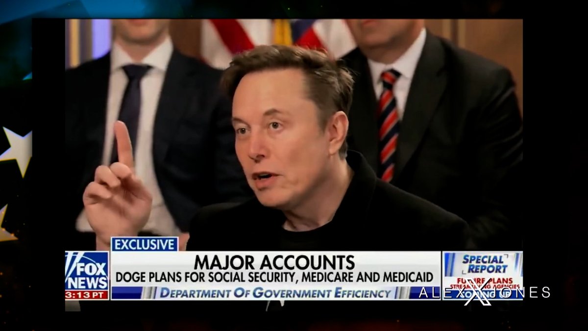 VIDEO: Elon Musk & His DOGE Team Defend The Work Of Their Agency Towards Boosting Social Security Payments In Powerful Interview » WATCH/SHARE THE LIVE X STREAM HERE: